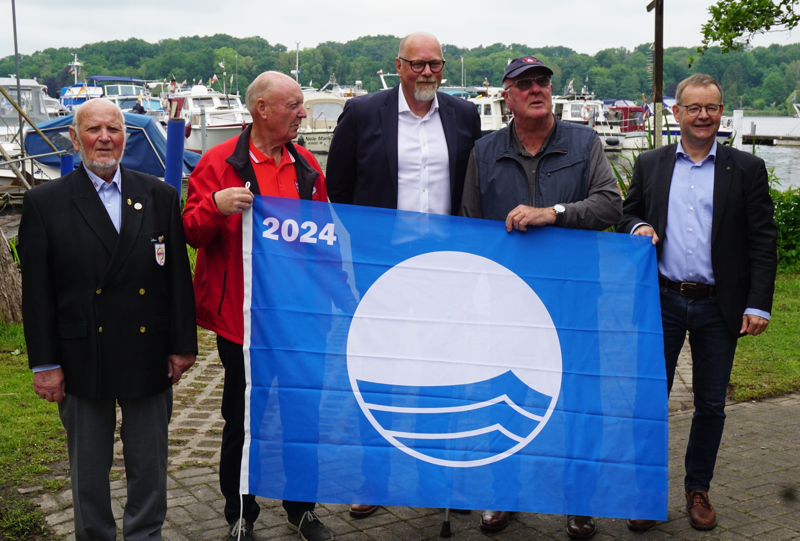 Verleihung Blaue Flagge in Mölln